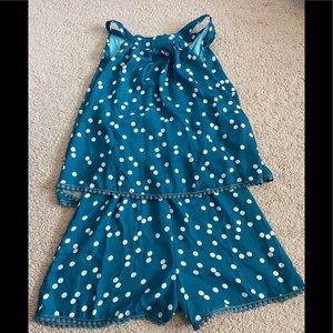 Halter Polka dot romper